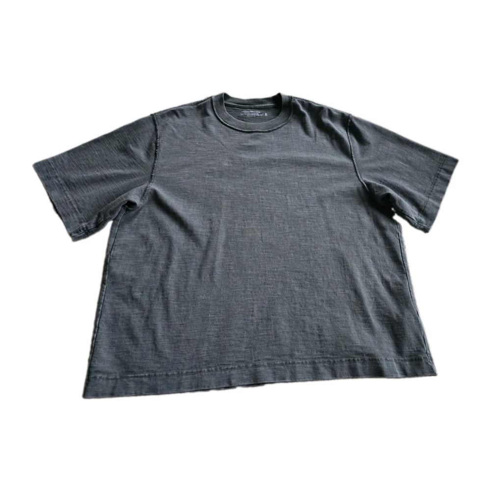 Abercrombie & Fitch Soft A&F Premium Heavyweight Slub Tee Mens Medium Green.